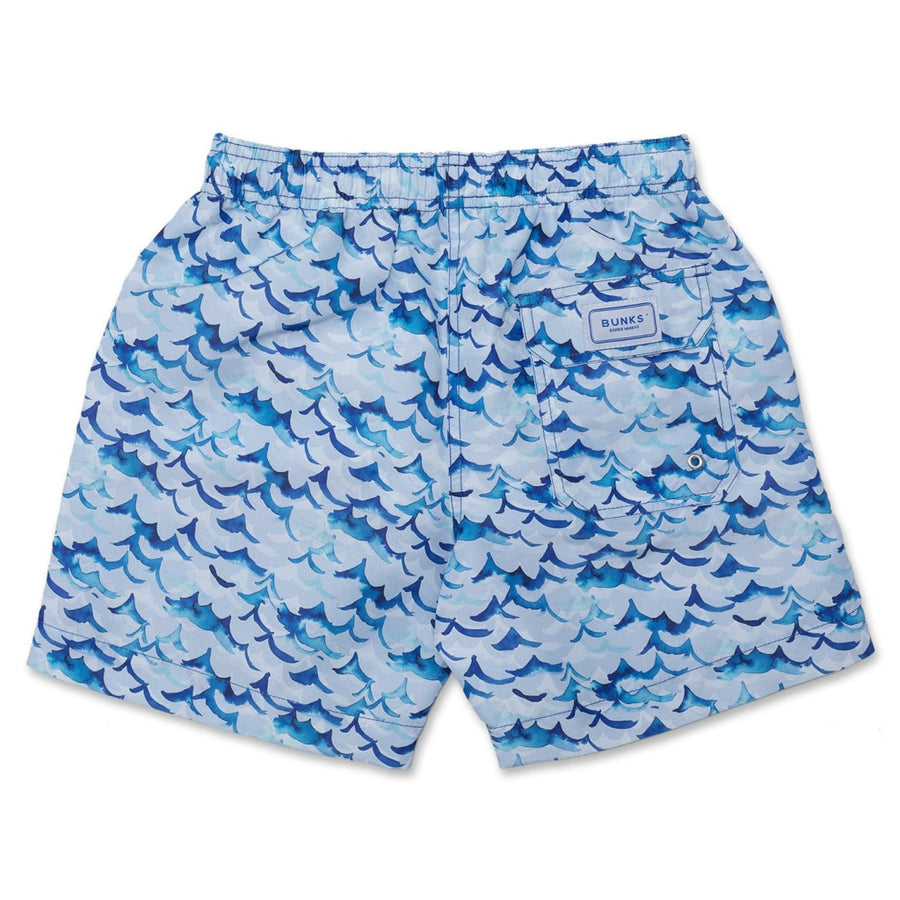 Inky Wave Swim Shorts freeshipping - BUNKS | Swimming Shorts For Boys & Men